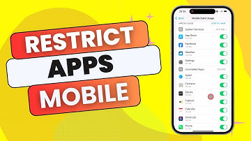 Restrict Apps from Using Mobile Data on iPhone – Step-by-Step Tutorial