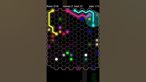 How To Solve Flow Free Hexes Premium 14x14 Mania Level 21 Board Walk Through Solution Walkthrough