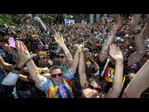 That's a yes! Australia celebrates result of same-sex marriage survey - That's a yes! Australia celebrates result of same-sex marriage survey