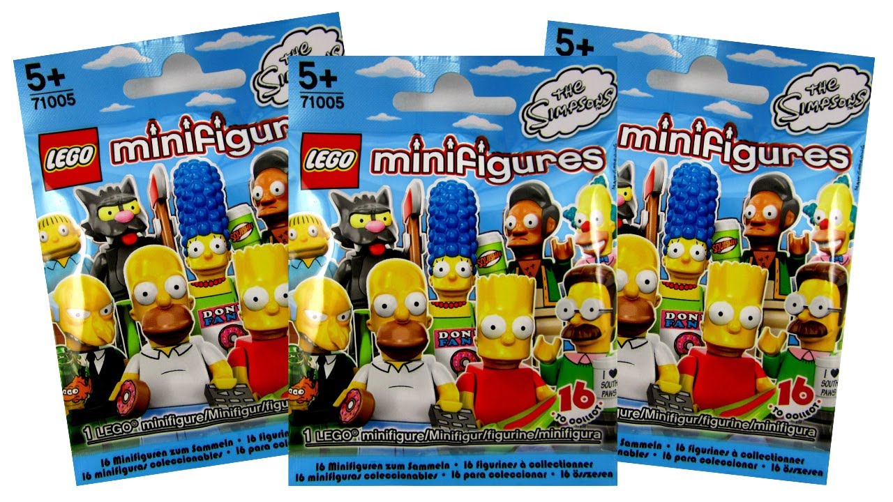 LEGO Simpsons Blind Bag Opening 1 YouTube