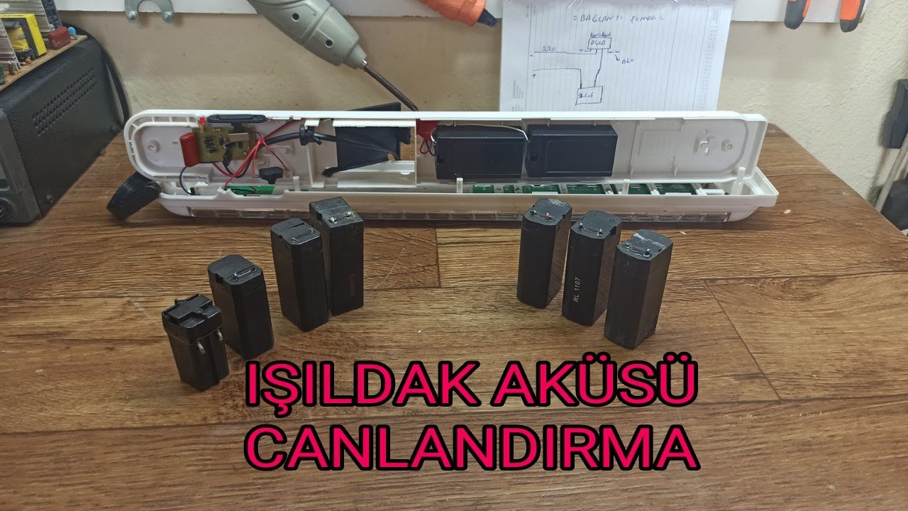 ışıldak akü canlandırma akü canlandırma nasıl yapılırbattery resuscitation