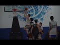 7'3 Gabriel Dynes is a game changer. Can get up and down, shoots the 3, court vision and DEFENSE