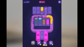 LOOP SORT Game, Level 687 Solution