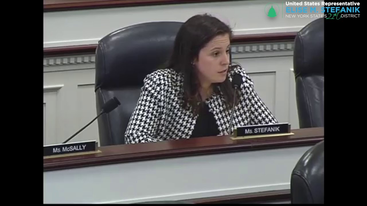 Rep. Stefanik Questions Witnesses on Infrastructure’s Impact on ...