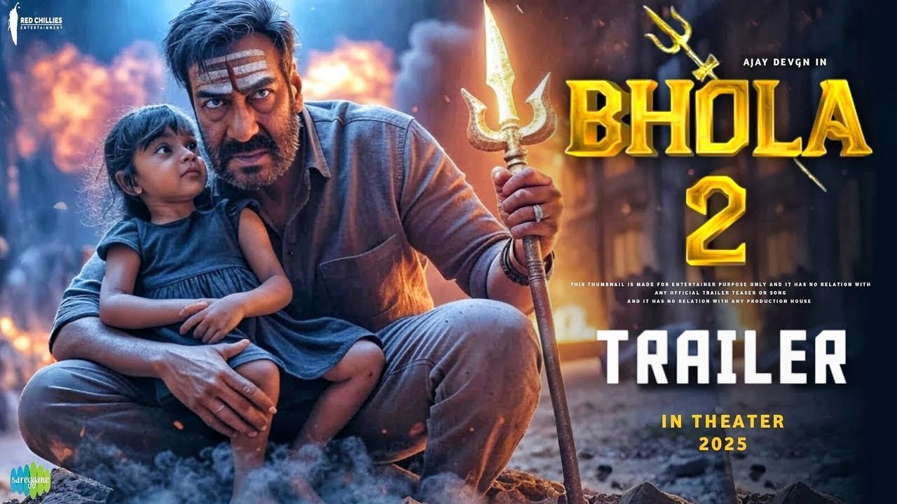 BHOLA 2 Trailer | Ajay Devgn | Dark Revenge Action Movie | Fan Made Cinematic Trailer 2025