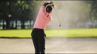 Tiger the Artist - Amazing Cut Shot from the bunker