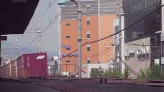 JR貨物 EF66-112号機 貨物列車 三ノ宮駅通過