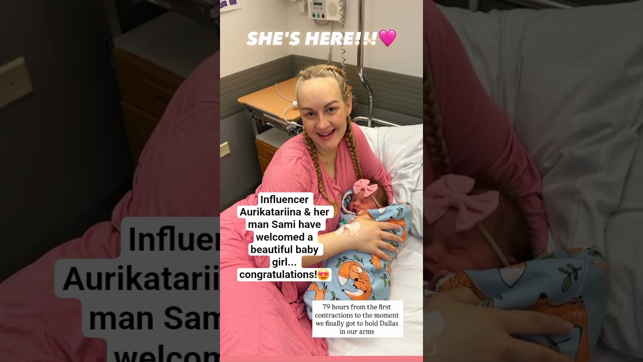 Influencer Aurikatariina & her man Sami have welcomed a beautiful baby girl 😍 adlı videoyu YouTube'da izle Influencer Aurikatariina & her man Sami have welcomed a beautiful baby girl 😍 adlı videoyu YouTube'da izle