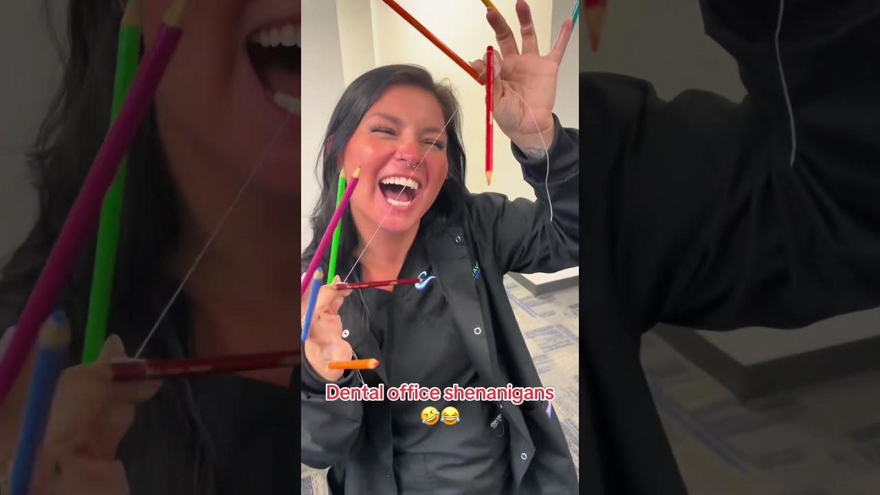 When you work with your daughter and love to scare people. 