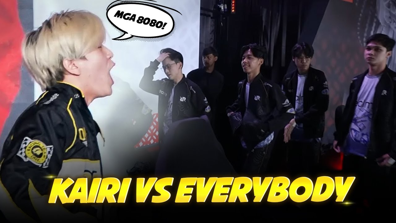 WHEN RRQ HOSHI BULLIED KAIRI, and THEN HE SCREAMED at THEM . . .