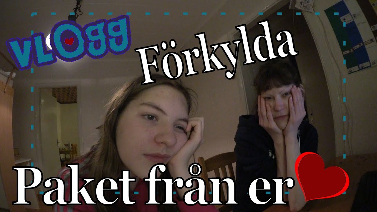 Vlogg | Förkylda och visar saker från tittare