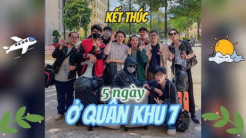 Ngày cuối học Quân sự | Thanh Tiger