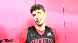 Alperen Sengun Houston Rockets Practice 10 - 16 - 2022