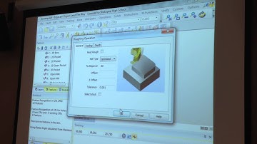 EdgeCAM Tutorial for PLTW CIM Course