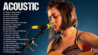 Top Acoustic Songs 2022 Cover - English Love Songs Guitar Cover - Best Acoustic Cover Popular Songs screenshot 4