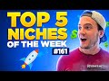 TOP 5 NICHES 🔥 Print on Demand Niche Research # 161 — (6/11/2023)