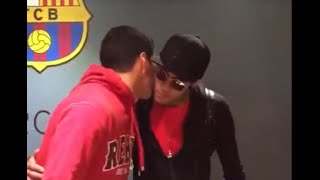 Barcelona vs Villarreal: NEYMAR Y LUIS SUÁREZ KISSED !!!
