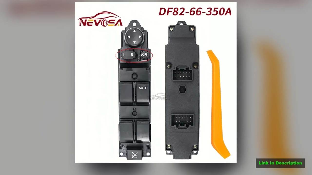 RHD For Mazda 2 Master Control Window Switch For DE Demio 20082014 With Electric Fold DF8266350