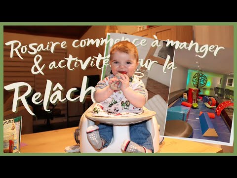 Rosaire's feeding begins, activities for Spring Break - Vlog from March 1, 2023