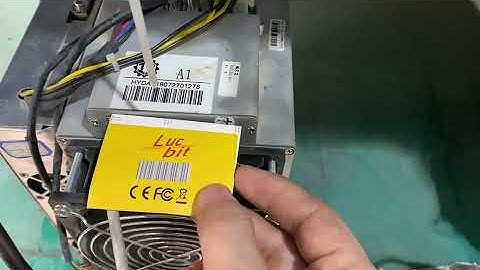 9.1 LUCBIT ASIC MINING ANTMINER A1 TEST