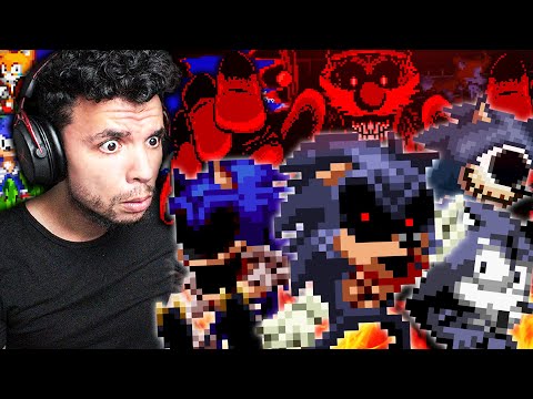 COMMENT a-t-il CAPTURÉ les DIFFÉRENTES versions de SONIC.EXE ? - React Sprite Animation #22