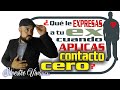 🎩 ¿Qué le expresas a tu EX cuando aplicas CONTACTO CERO? 💔