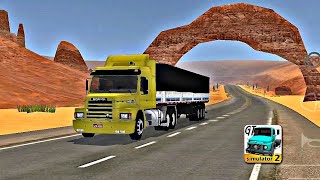 Scania 142H V8 through the mountains • Grand Truck Simulator 2 • Android HD Gameplay v1.0.33f3 screenshot 5