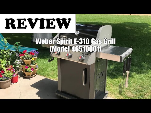 Weber Spirit E-310 Gas Grill Review (Black, Model 46510001) - 2025
