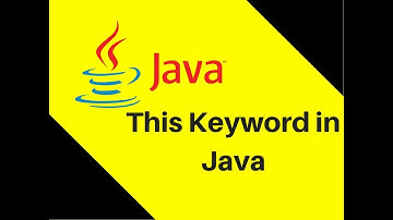 8.14 This Keyword in Java