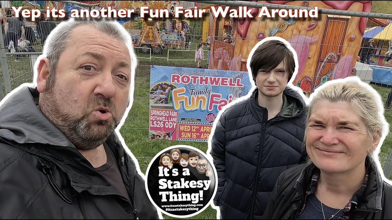 Rothwell Family Fun Fair, Full Walk around & a couple of Rides, Fun at ...