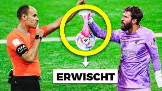 13 Fußballspieler die beim SCHUMMELN erwischt wurden!