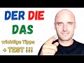 Immer den richtigen Artikel finden | DER DIE DAS - Deutsch