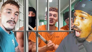Inside a Maximum Security Juvenile Hall (Secret Footage Reaction) | Poppa Benji