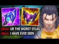 Rank 1 Sylas makes a Diamond Ahri lose her mind and its 100% hilarious!