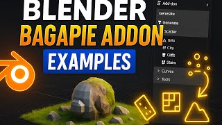 Blender Bagapie Addon Tutorial | Practical Examples for Beginners