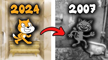 صنعت لعبة في أقدم نسخة من محرك سكراتش🤕!!