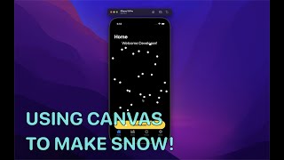 Using Canvas to Create Snow! - WWDC21 SwiftUI Part 11