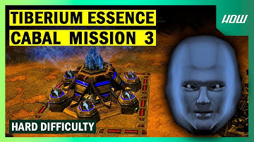 C&C 3 TIBERIUM WARS - TIBERIUM ESSENCE - CABAL MISSION 3 - HARD DIFFICULTY - 4K