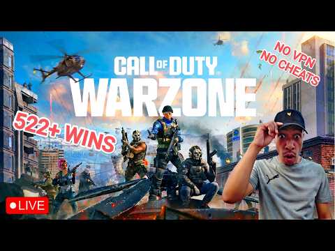 🔴 WARZONE - 522+ WINS - ROAD TO 600 WINS - NEW META