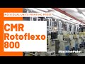 Cmr rotoflexo 800 individual units printing press  cmr machines