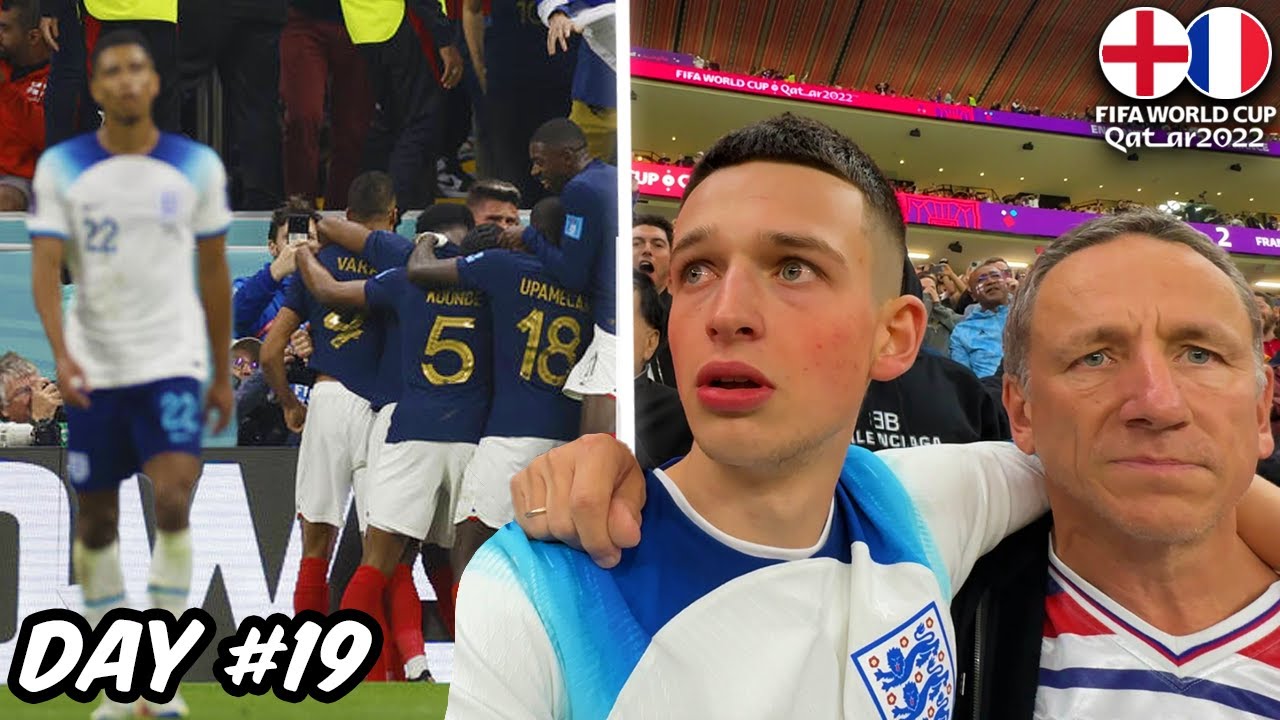 The Moment England Lose to France at 2022 World Cup