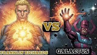 Franklin Richards vs. Galactus – A Battle That Shook the Multiverse