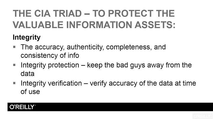 CISSP Certification Training: Domain 1 Tutorial | The CIA Triad - Part 1