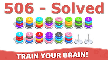 Color Hoop Stack - Level 506