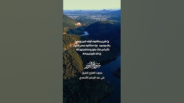 آواخر سورة النور بصوت القارئ الشيخ علي عبد الرحمن الأحمدي #القرآن_الكريم #المصحف #quran