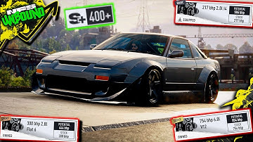 Best Engine Swap for S+ Tier | Nissan 180SX Type X | Need For Speed Unbound