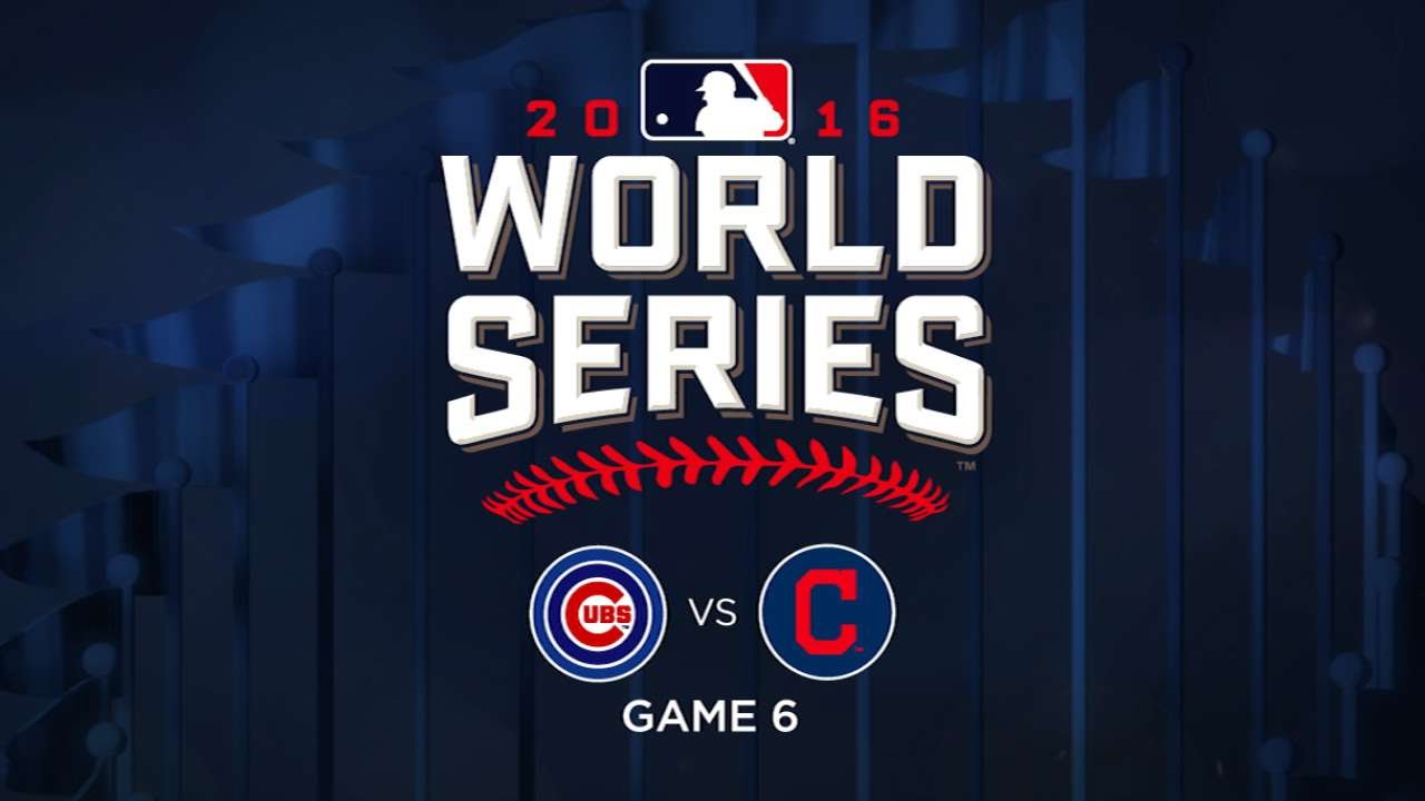 Cubs win to force Game 7 in World Series