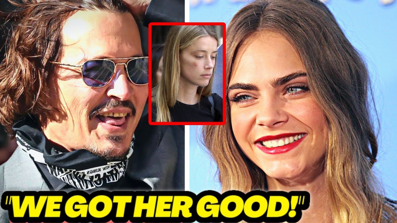 BIG WIN for Johnny Depp! Cara Delevingne Humiliate Amber Heard in Cross Examination