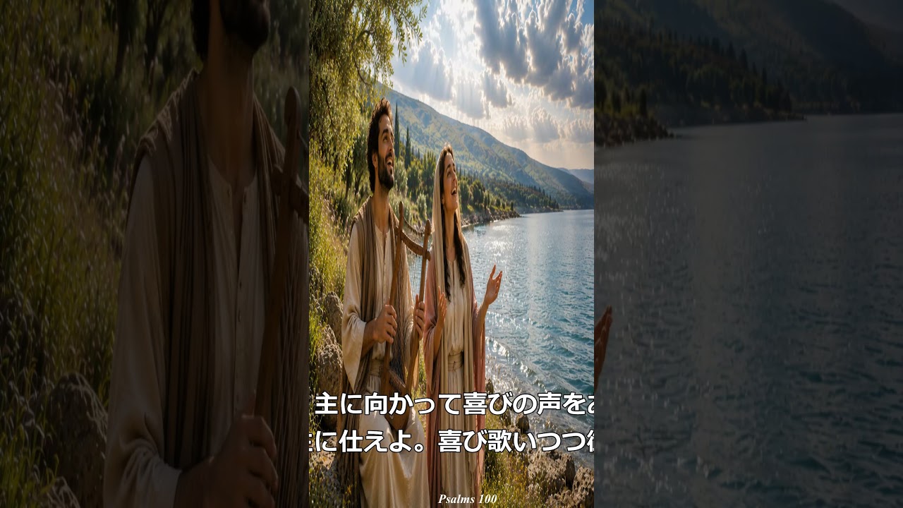 感謝の賛歌      (詩篇１００篇)
