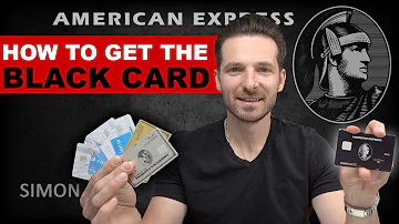 How do you qualify for an American Express black card?